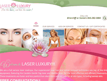 Tablet Screenshot of laserluxuryny.com